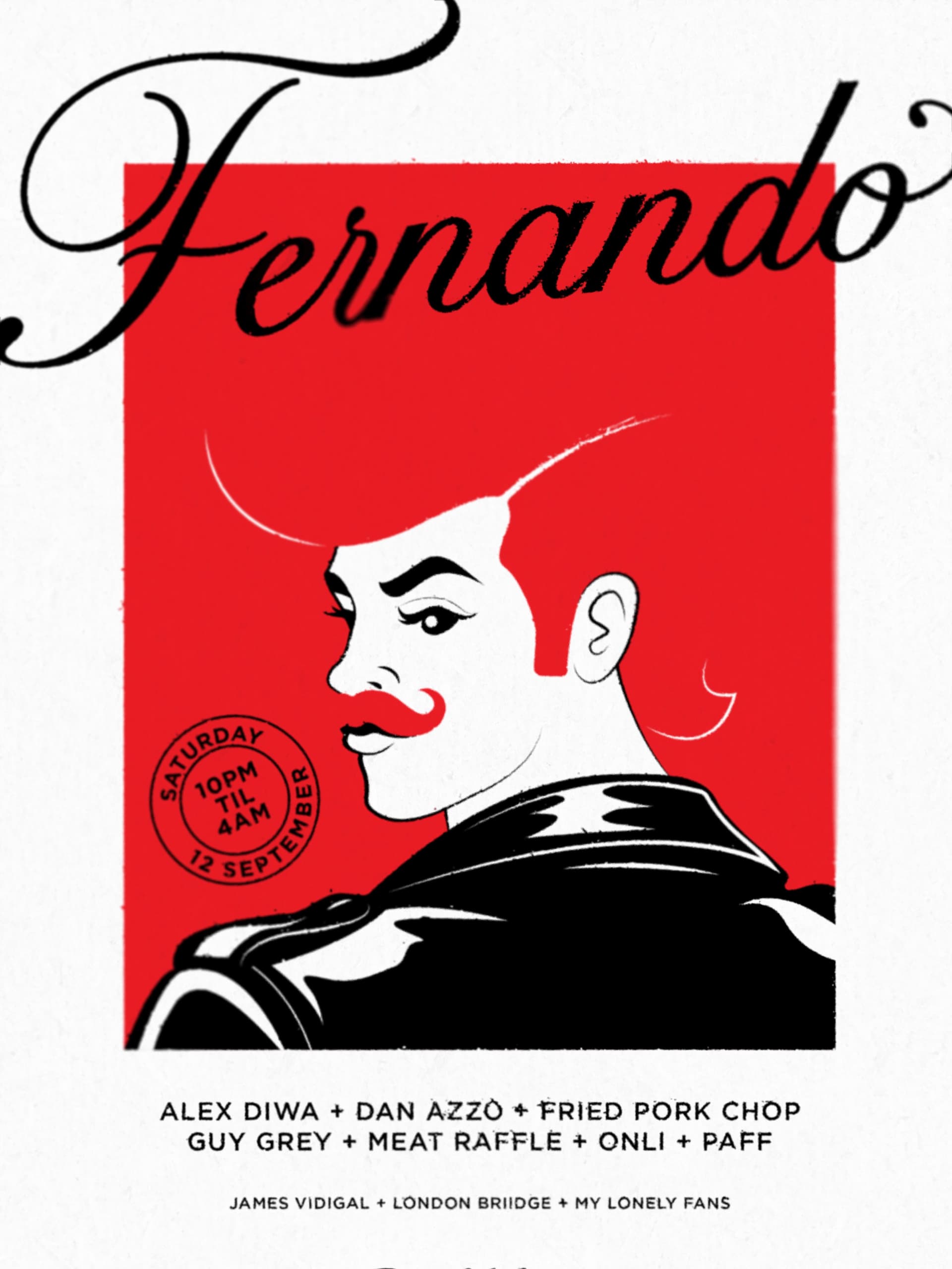 Fernando at Trough flyer