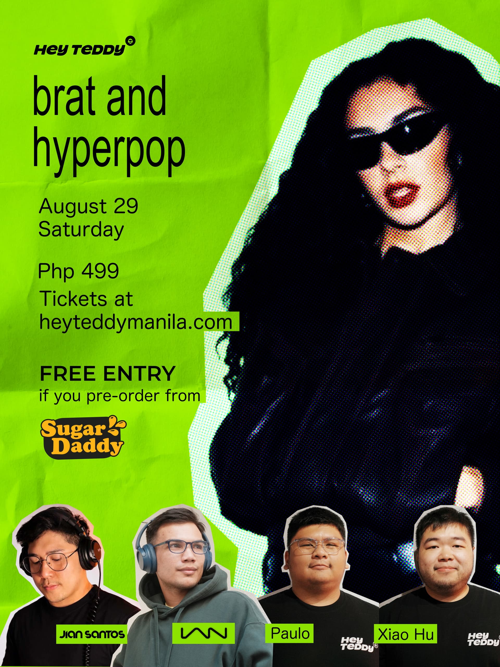brat behavior encouraged flyer