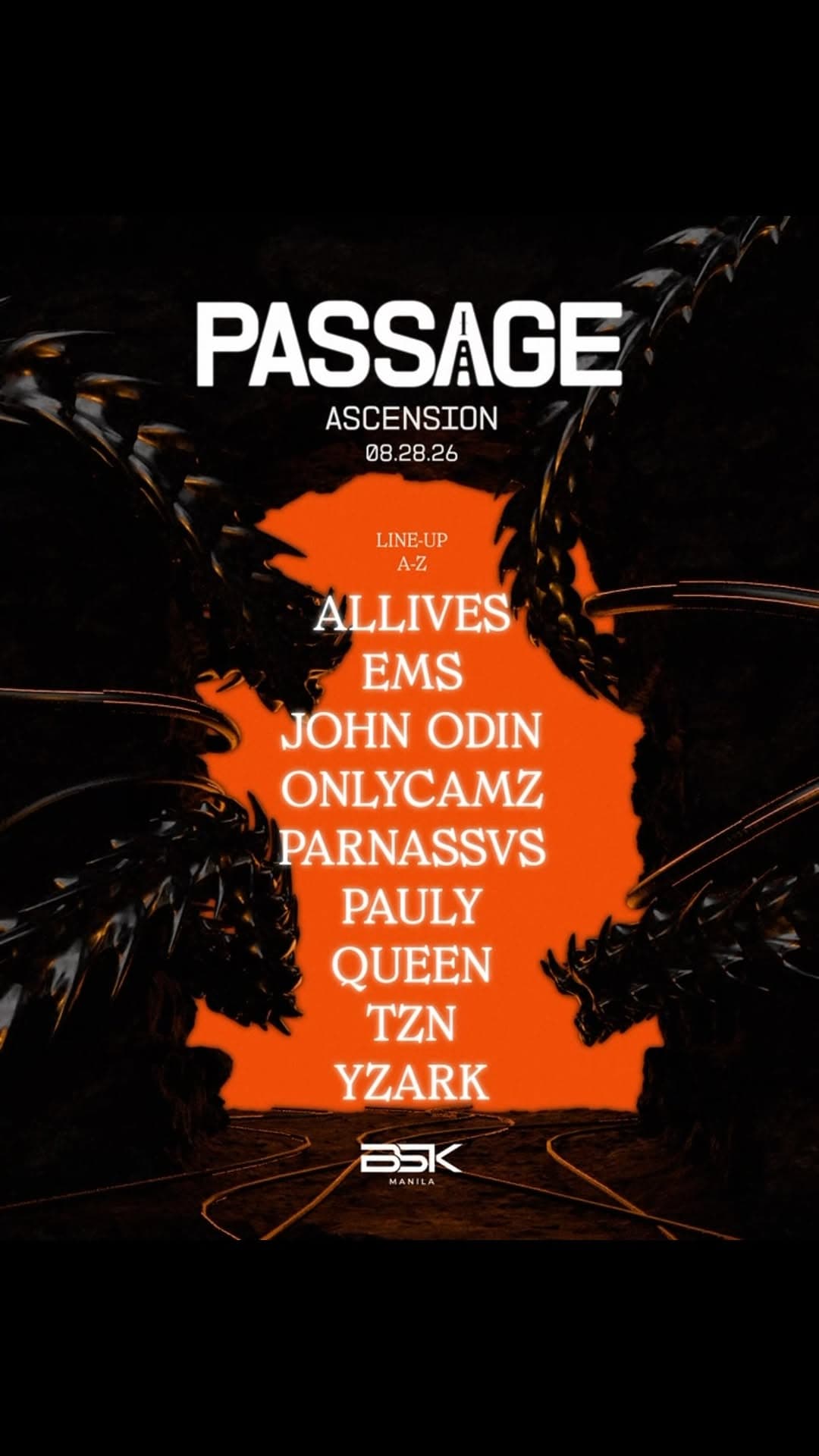 PASSAGE: ASCENSION flyer