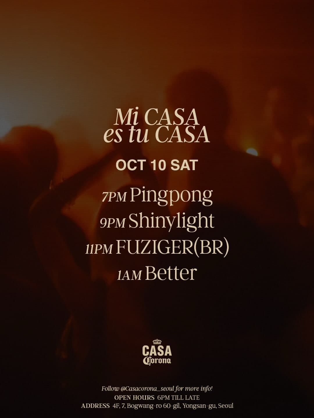 Mi CASA es tu CASA w/ Special Guest FUZIGER flyer - image 2 of 3