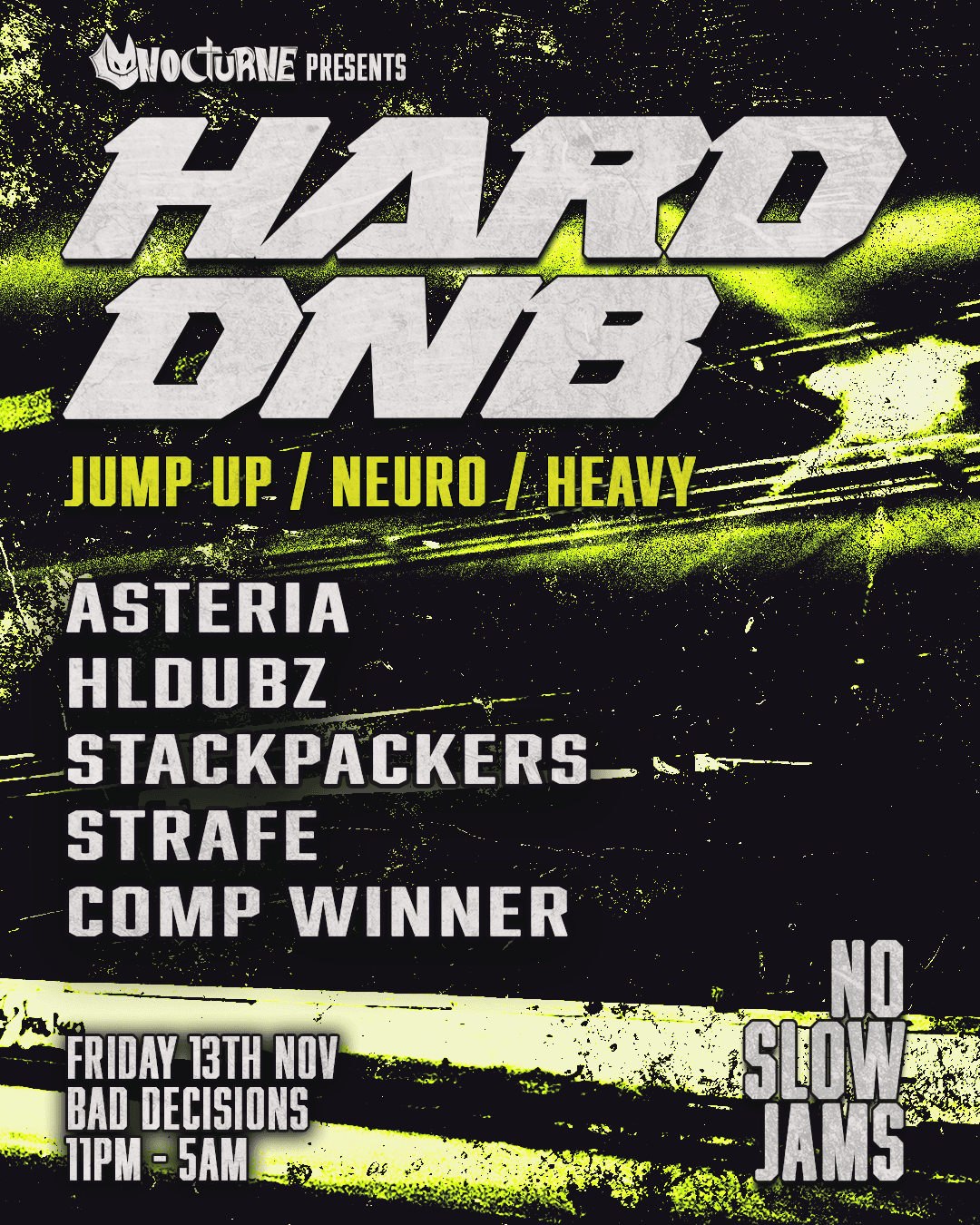 HARD DNB (Jump Up | Neuro | Heavy) flyer