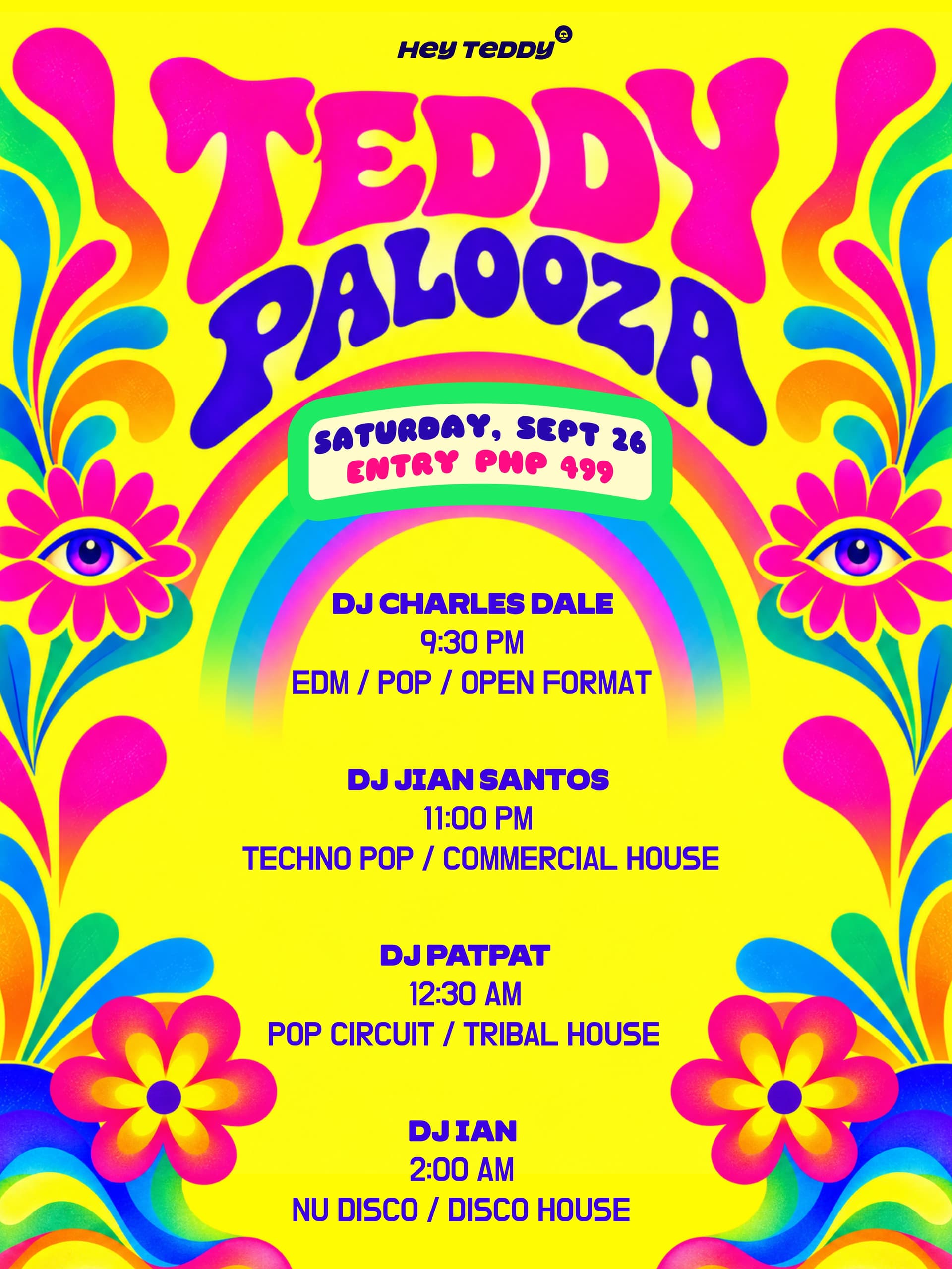 TEDDY PALOOZA flyer - image 2 of 3