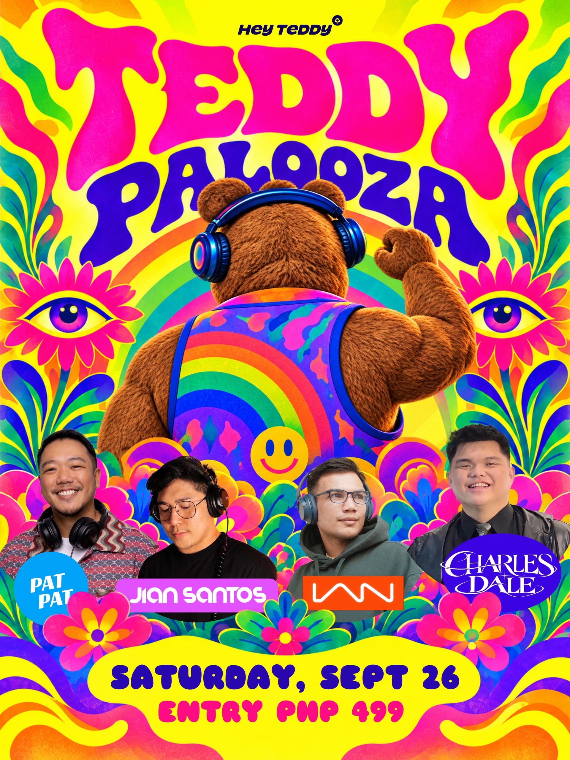TEDDY PALOOZA flyer