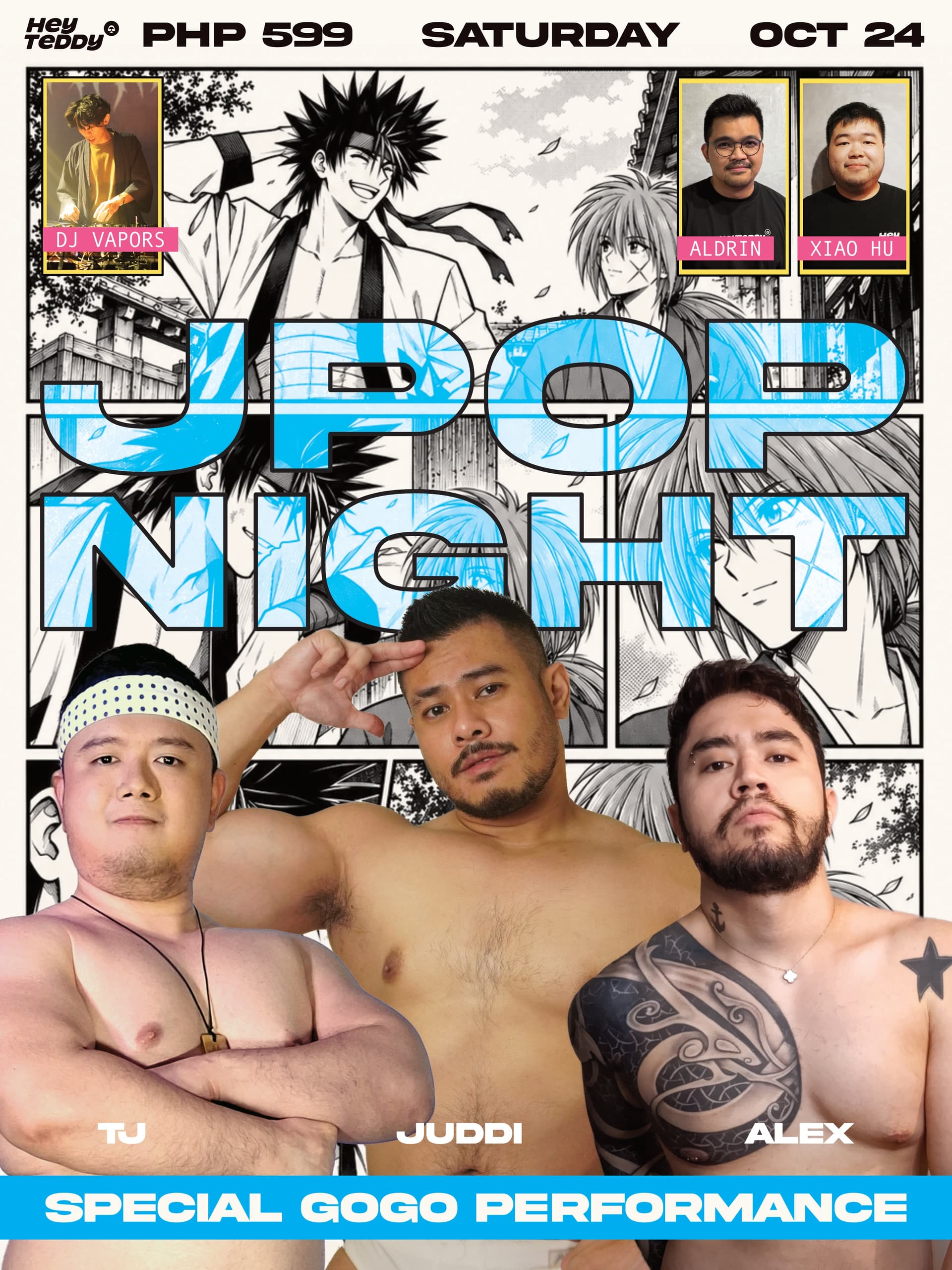 JPOP Night flyer