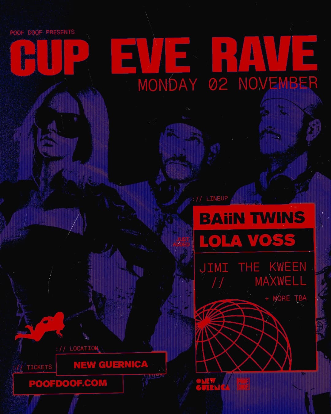 Cup Eve Rave flyer