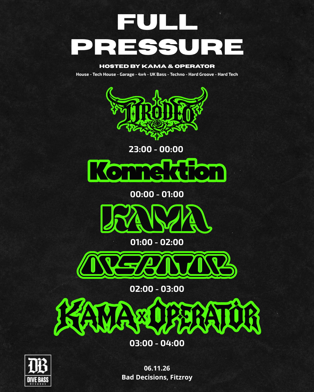 FULL PRESSURE flyer - image 2 of 2