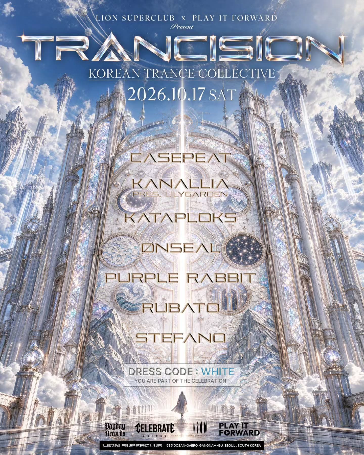 TRANCISION - Korean Trance Collective flyer