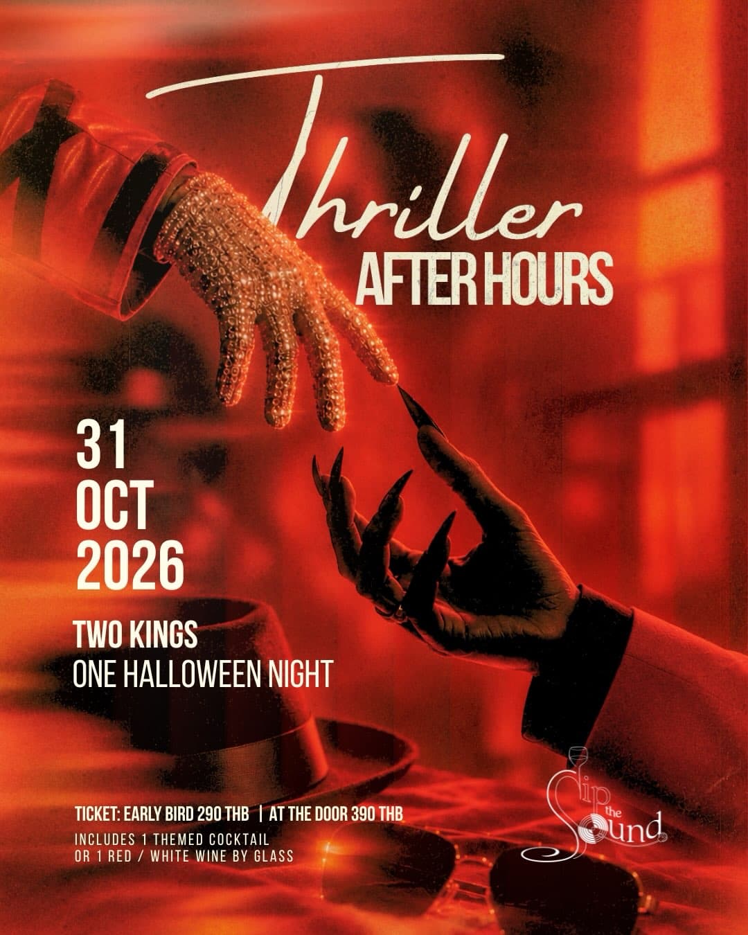 THRILLER AFTER HOURS: A HALLOWEEN NIGHT flyer