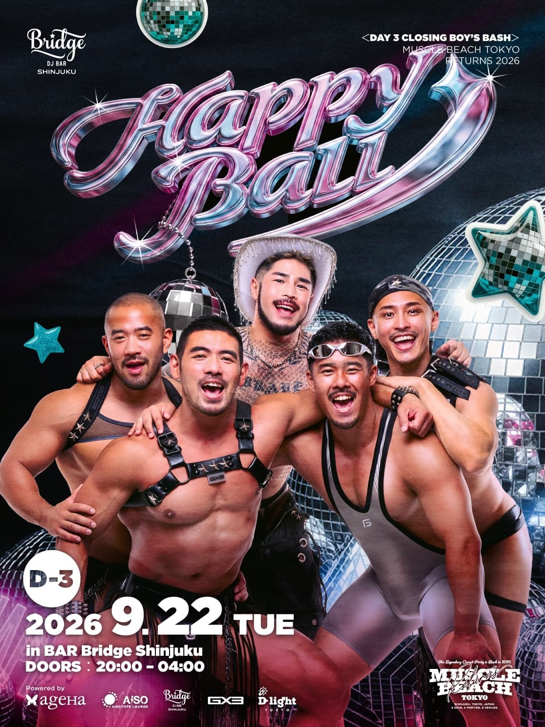 Day 3 - Closing|HAPPY BALL flyer