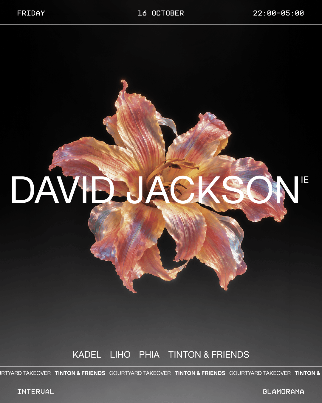 Interval – David Jackson flyer