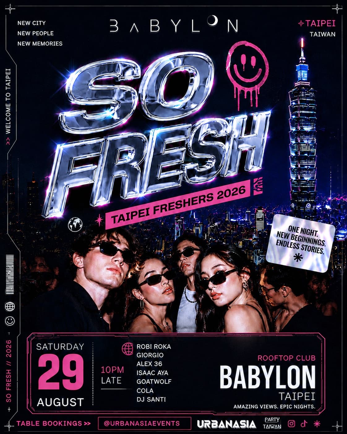 SO FRESH β TAIPEI 2026 flyer