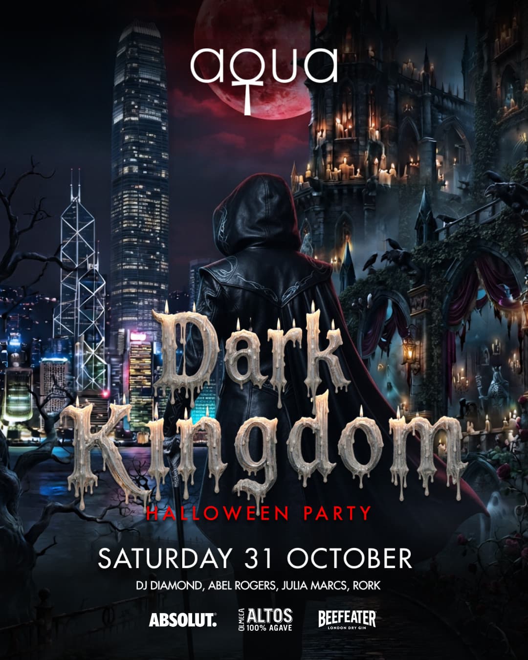 Dark Kingdom: Halloween Party flyer