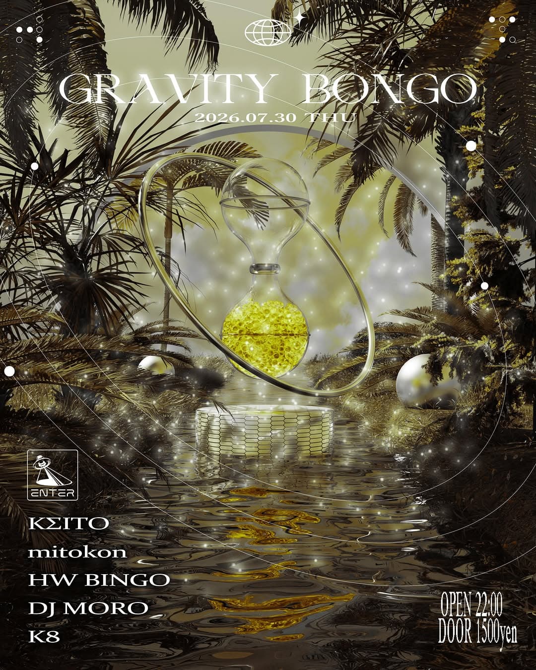 Gravity Bongo flyer