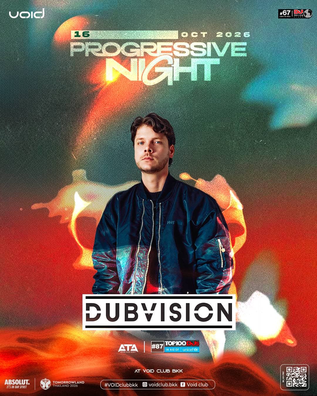 PROGRESSIVE NIGHT | DUBVISION flyer