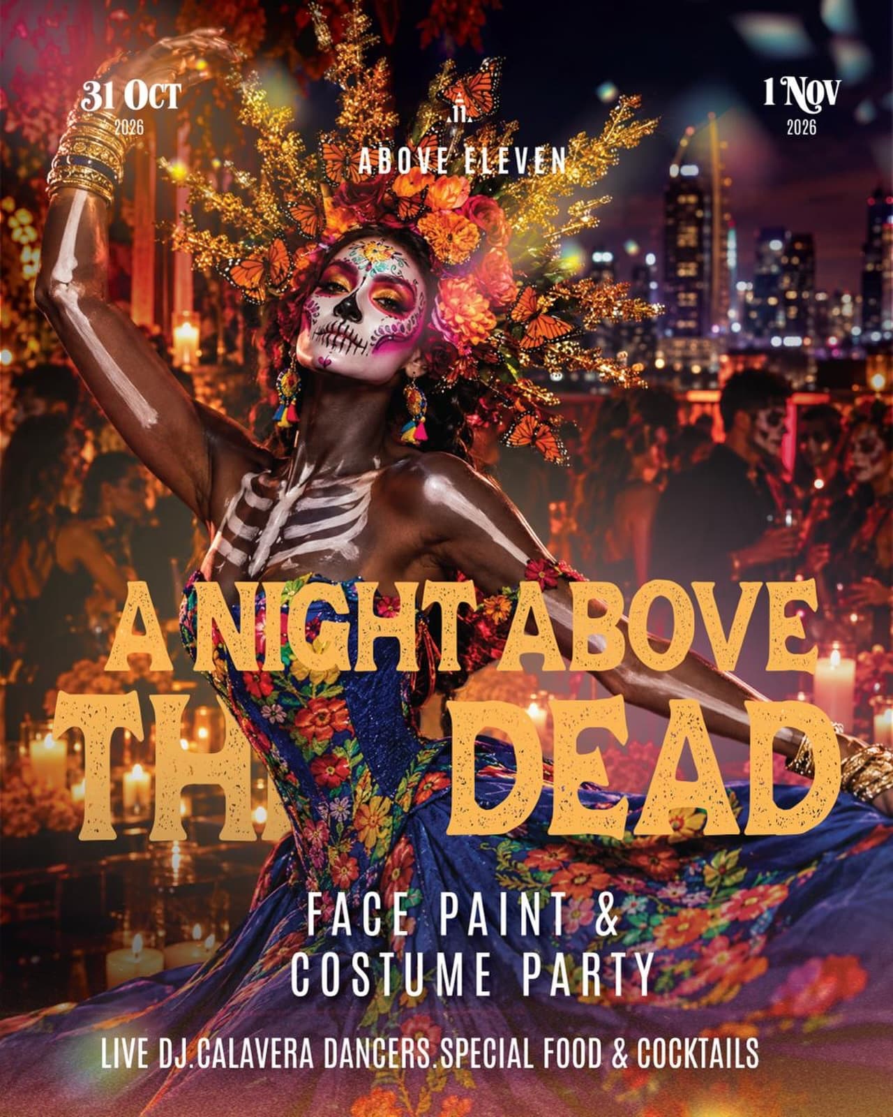 A Night Above the Dead flyer