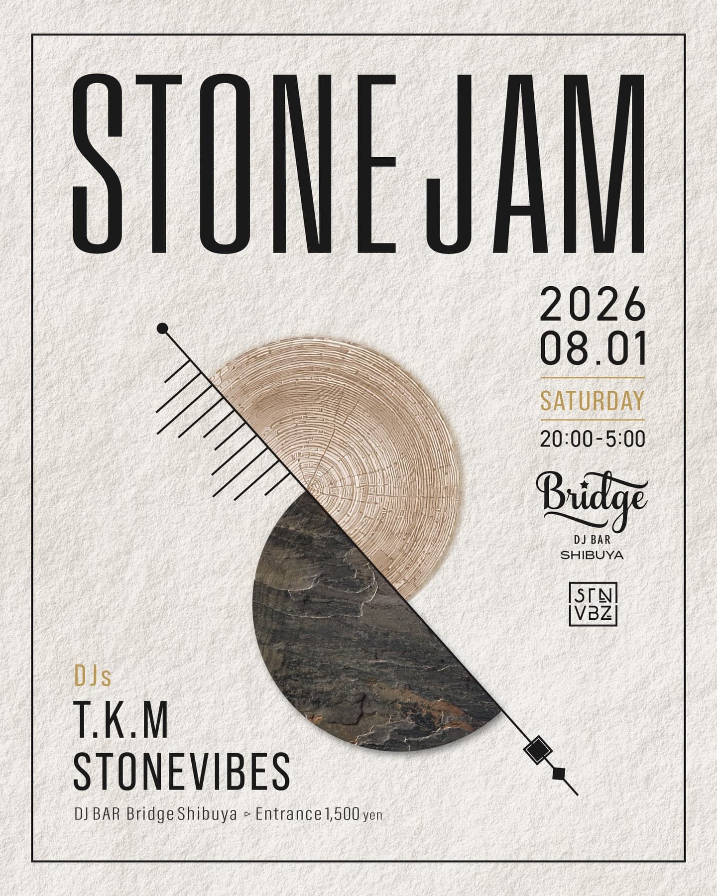 STONE JAM flyer
