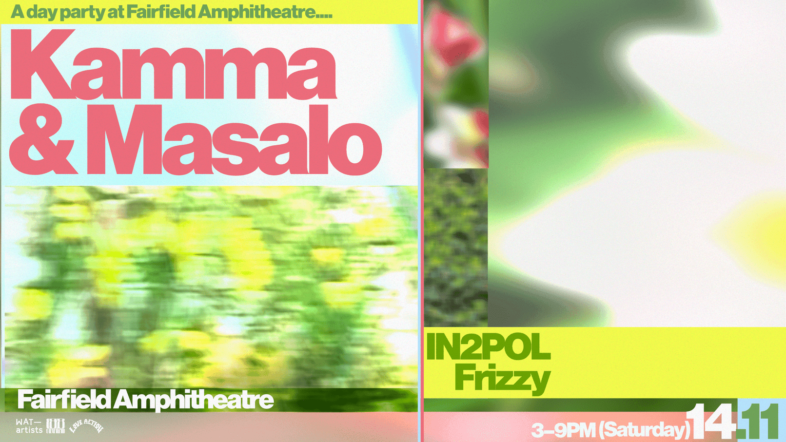 A Day Party: Kamma & Masalo flyer