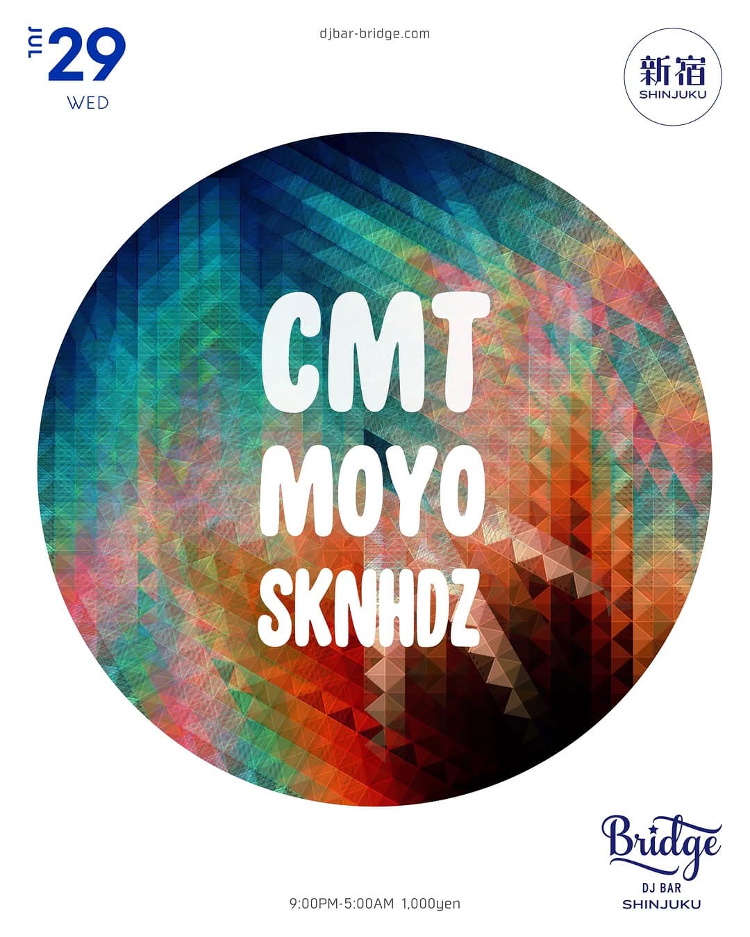 DJ Night with CMT, MOYO & SKNHDZ flyer
