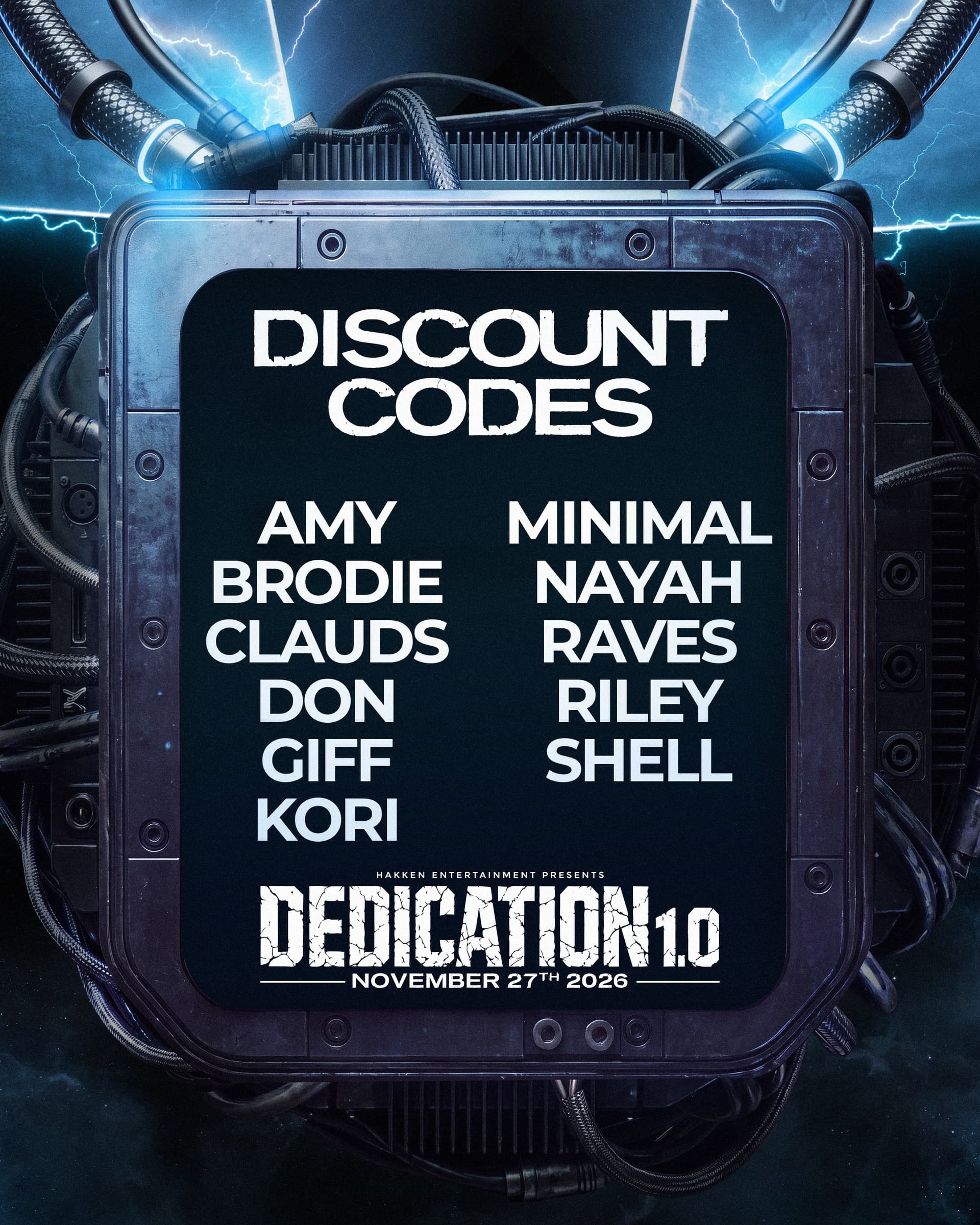 Dedication 1.0 flyer - image 2 of 2