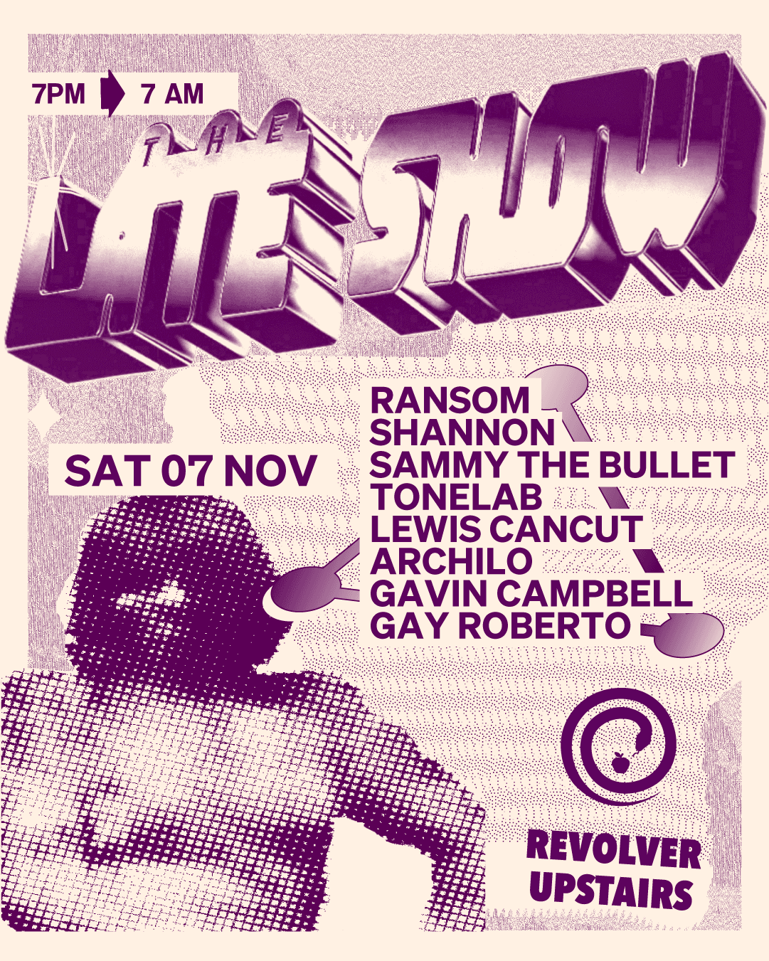 The Late Show flyer