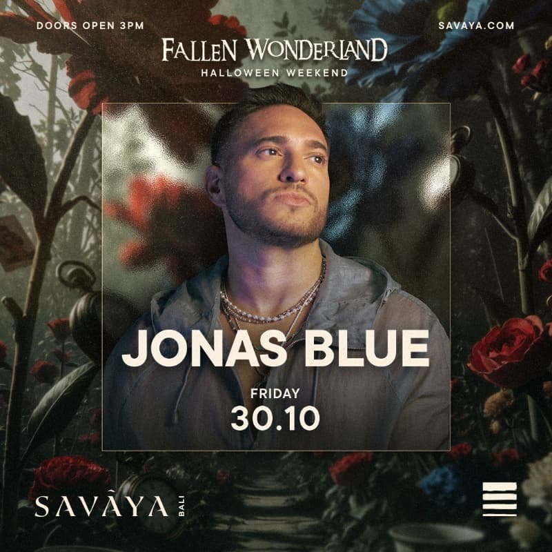 Fallen Wonderland: Jonas Blue flyer