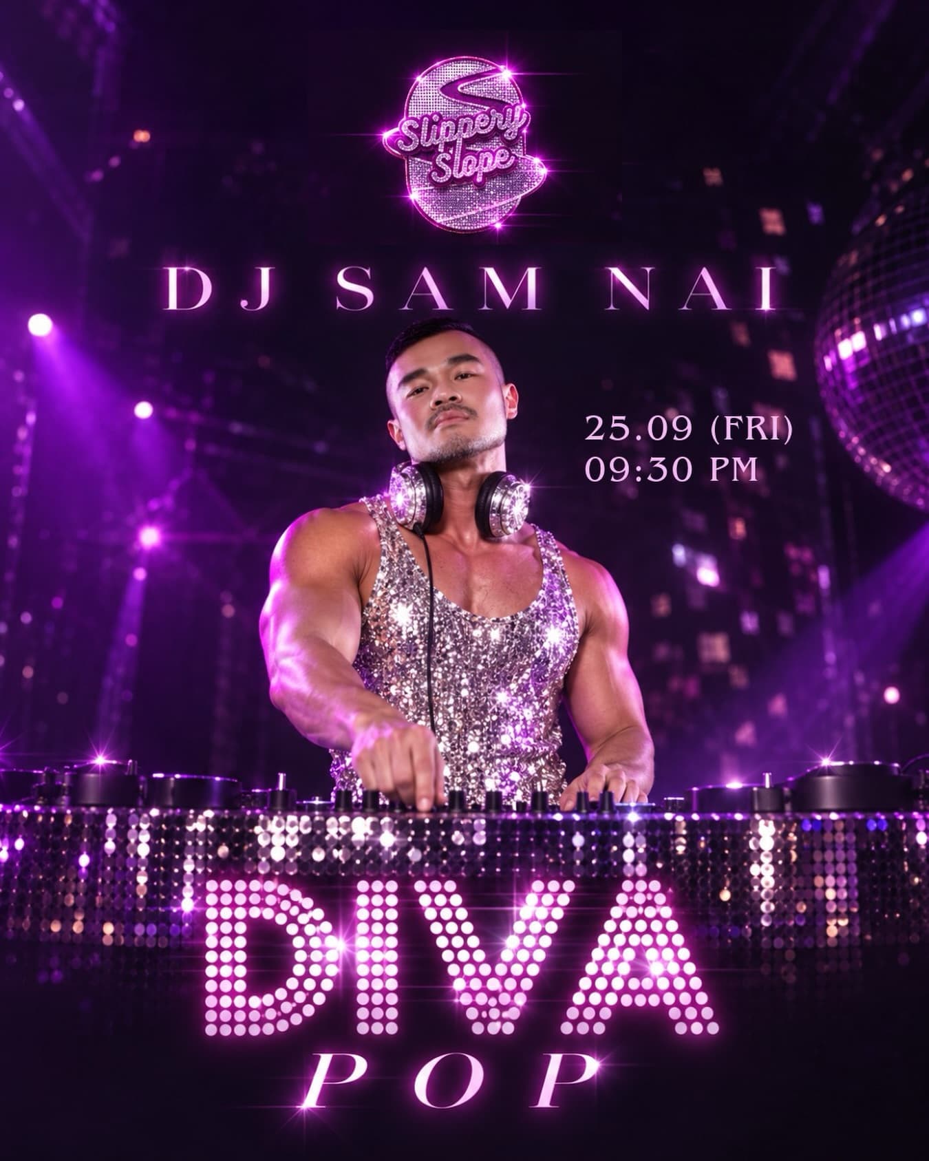 DIVA POP flyer