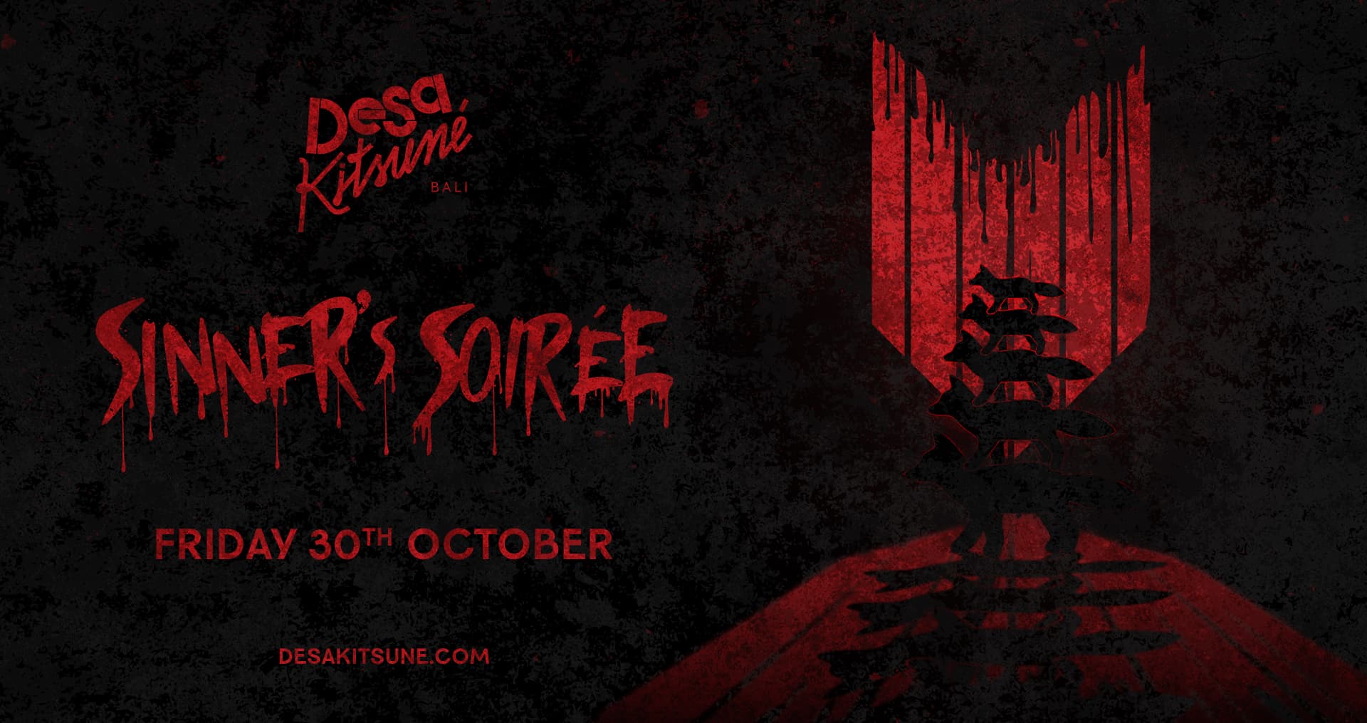 Sinner's Soirée flyer
