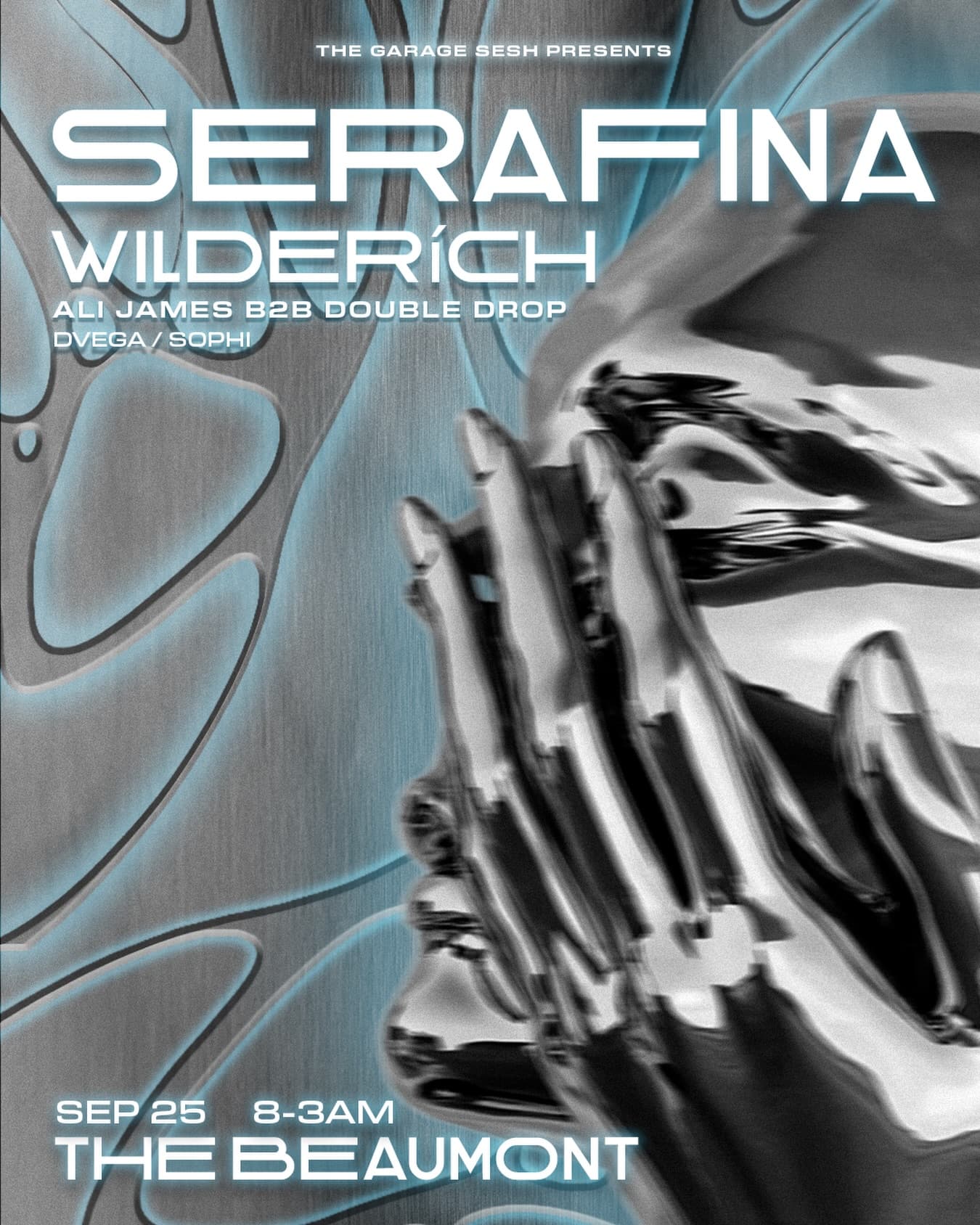 The Garage Sesh presents SERAFINA & WILDERÍCH flyer