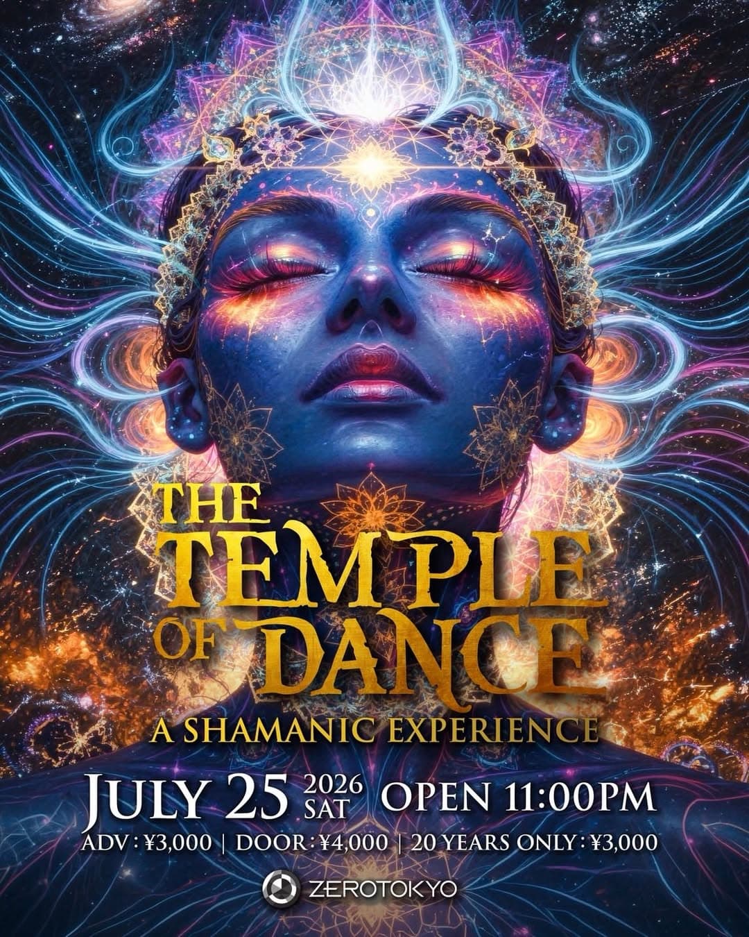 The Temple of Dance flyer