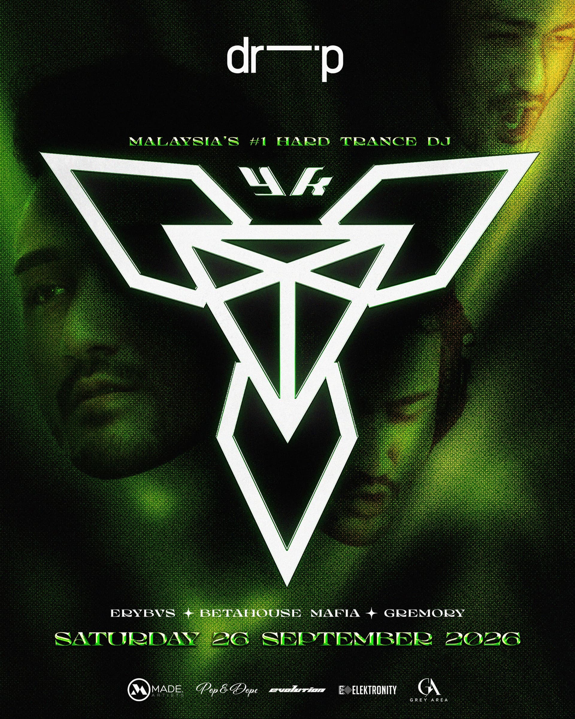 Drip KL presents Yusef Kifah flyer