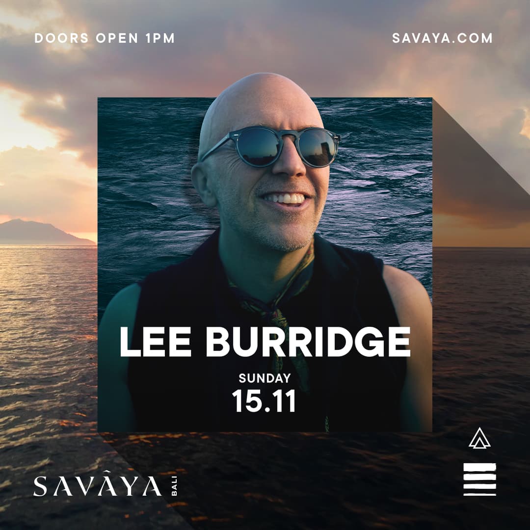 Lee Burridge flyer