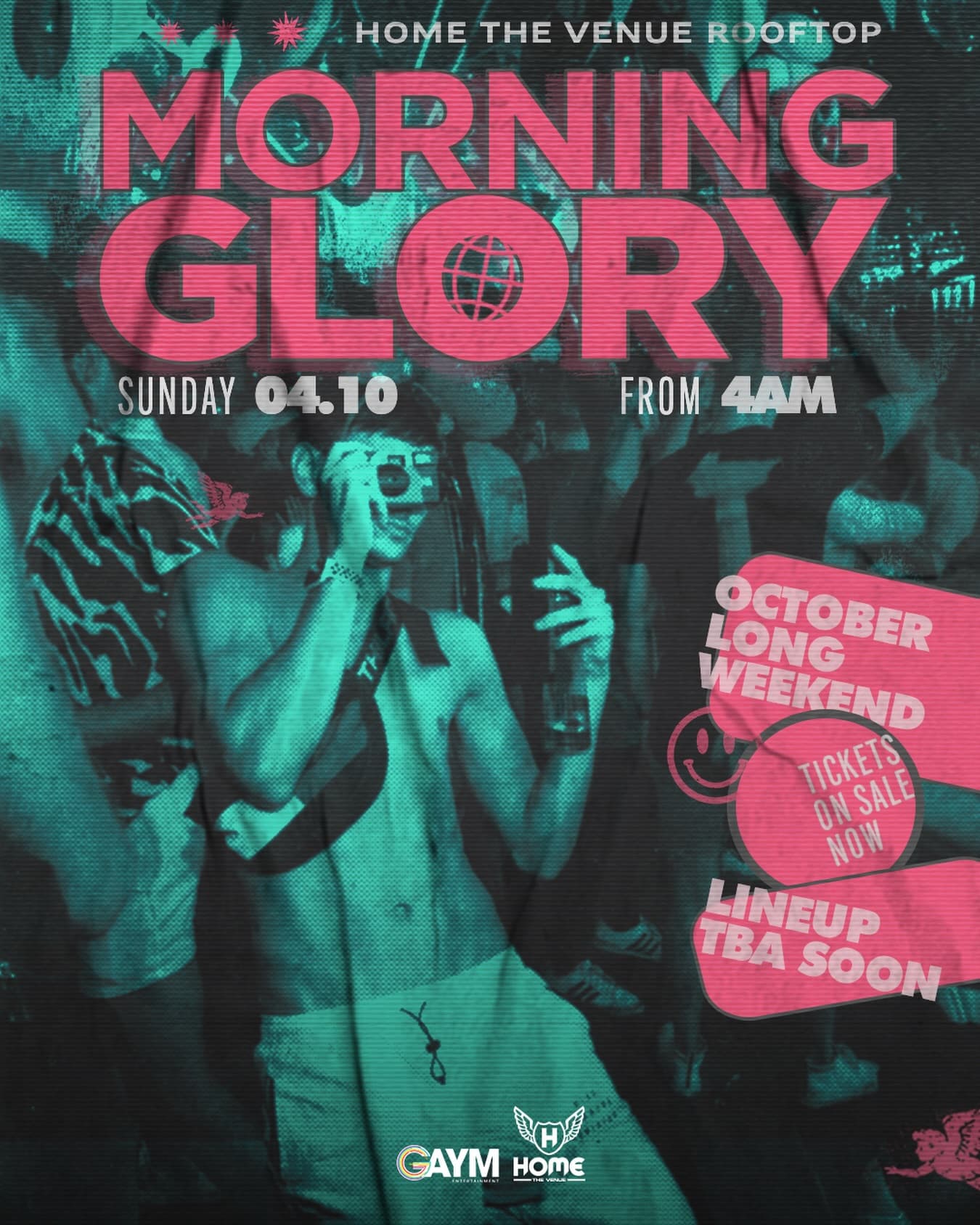 Morning Glory: October Long Weekend flyer