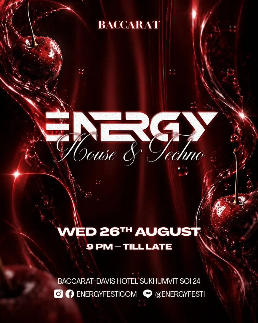 ENERGY - House of Techno flyer