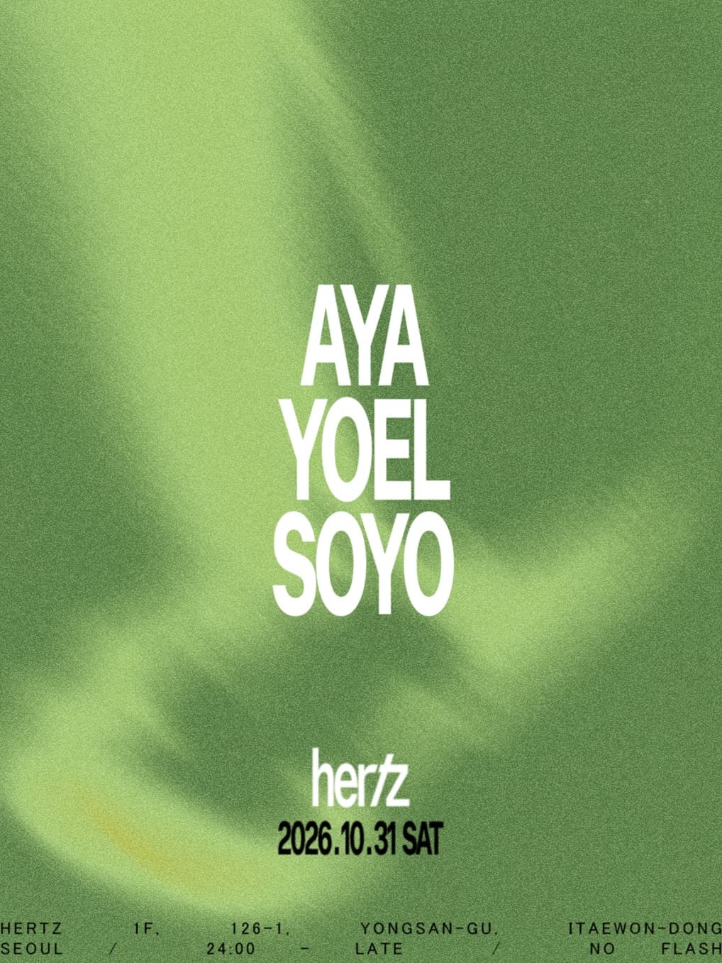 Hertz Selectors: AYA, Yoel, Soyo flyer