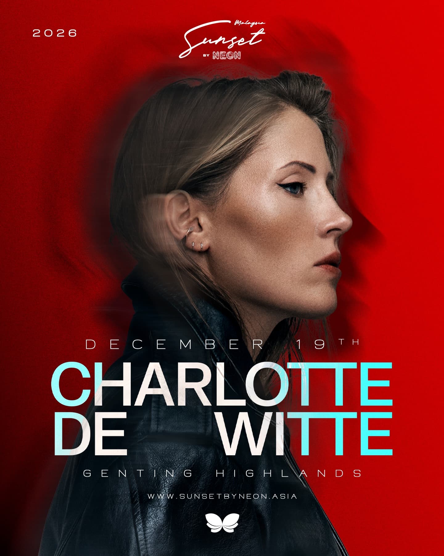 Charlotte de Witte at Sunset By NEON flyer