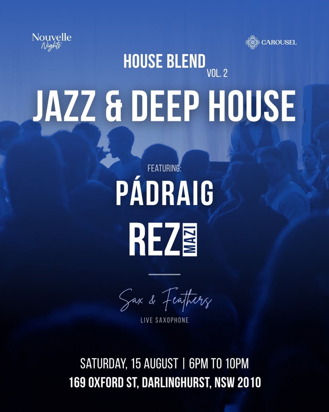 House Blend Vol.2: Jazz & Deep House Experience by Nouvelle Nights flyer
