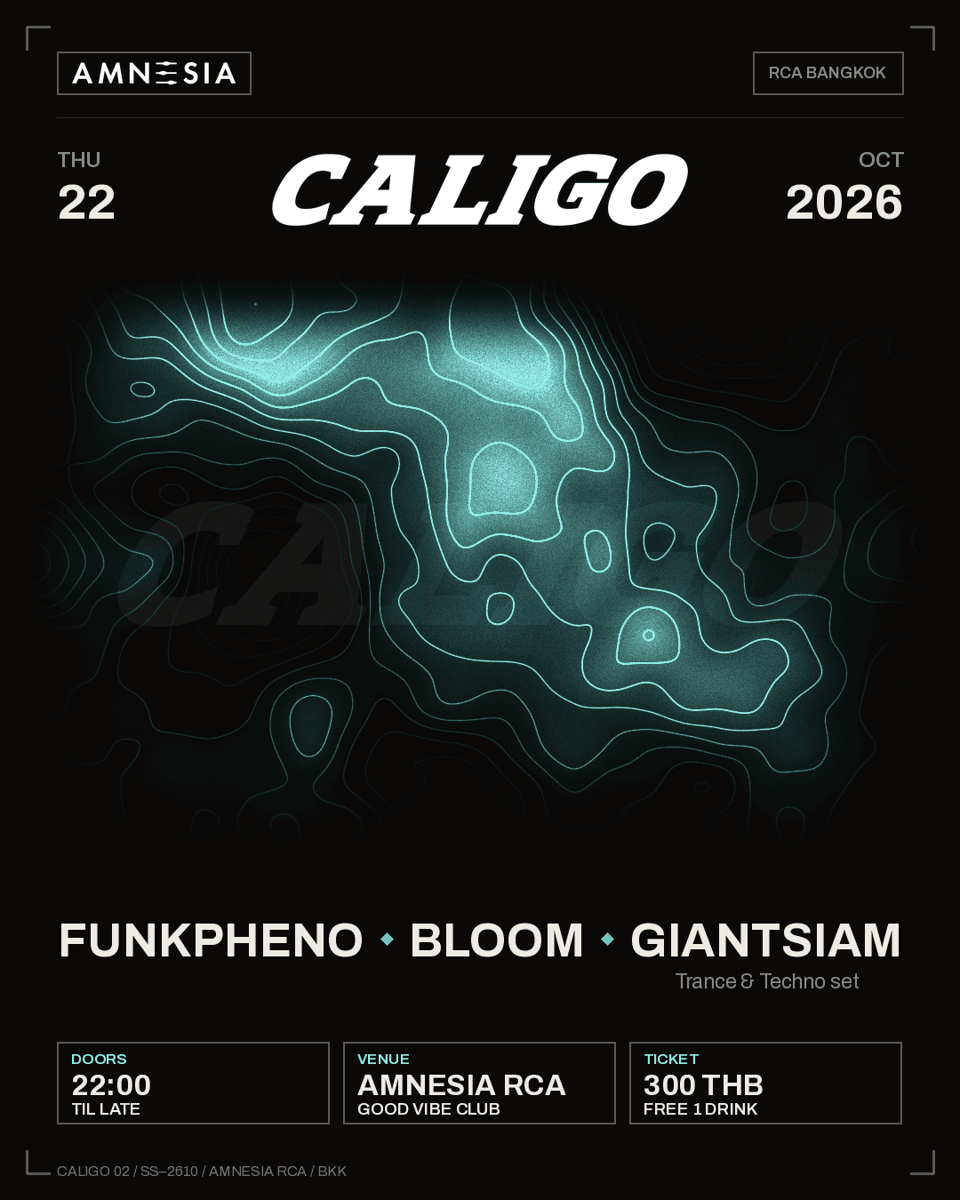 CALIGO Vol 002 RCA flyer
