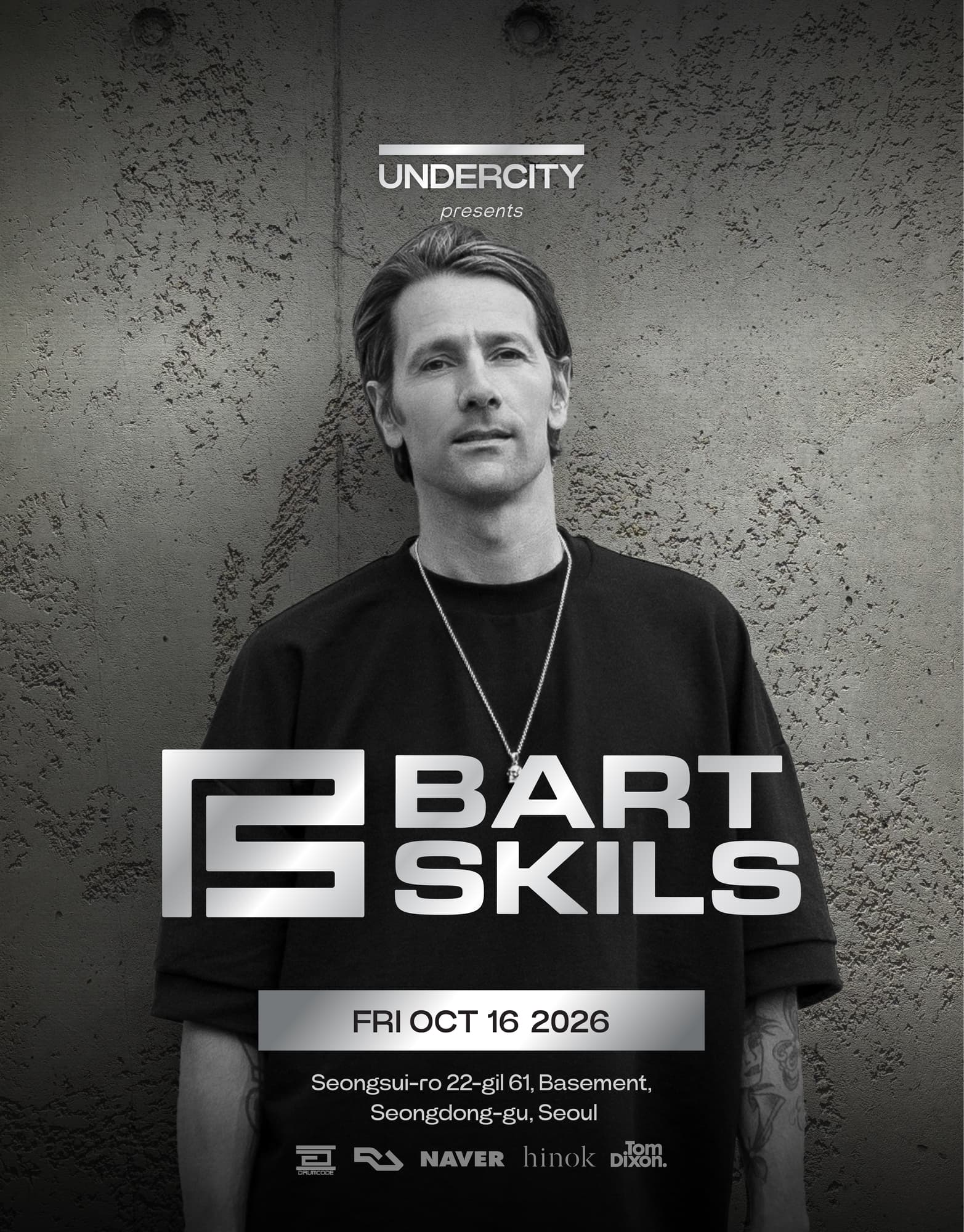 UNDERCITY presents Bart Skils flyer