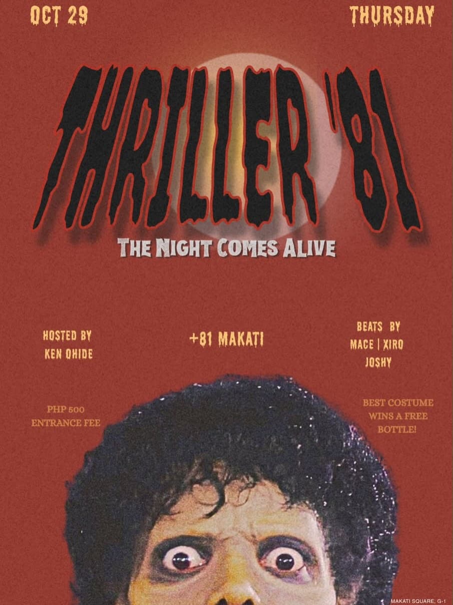 THRILLER β81 flyer