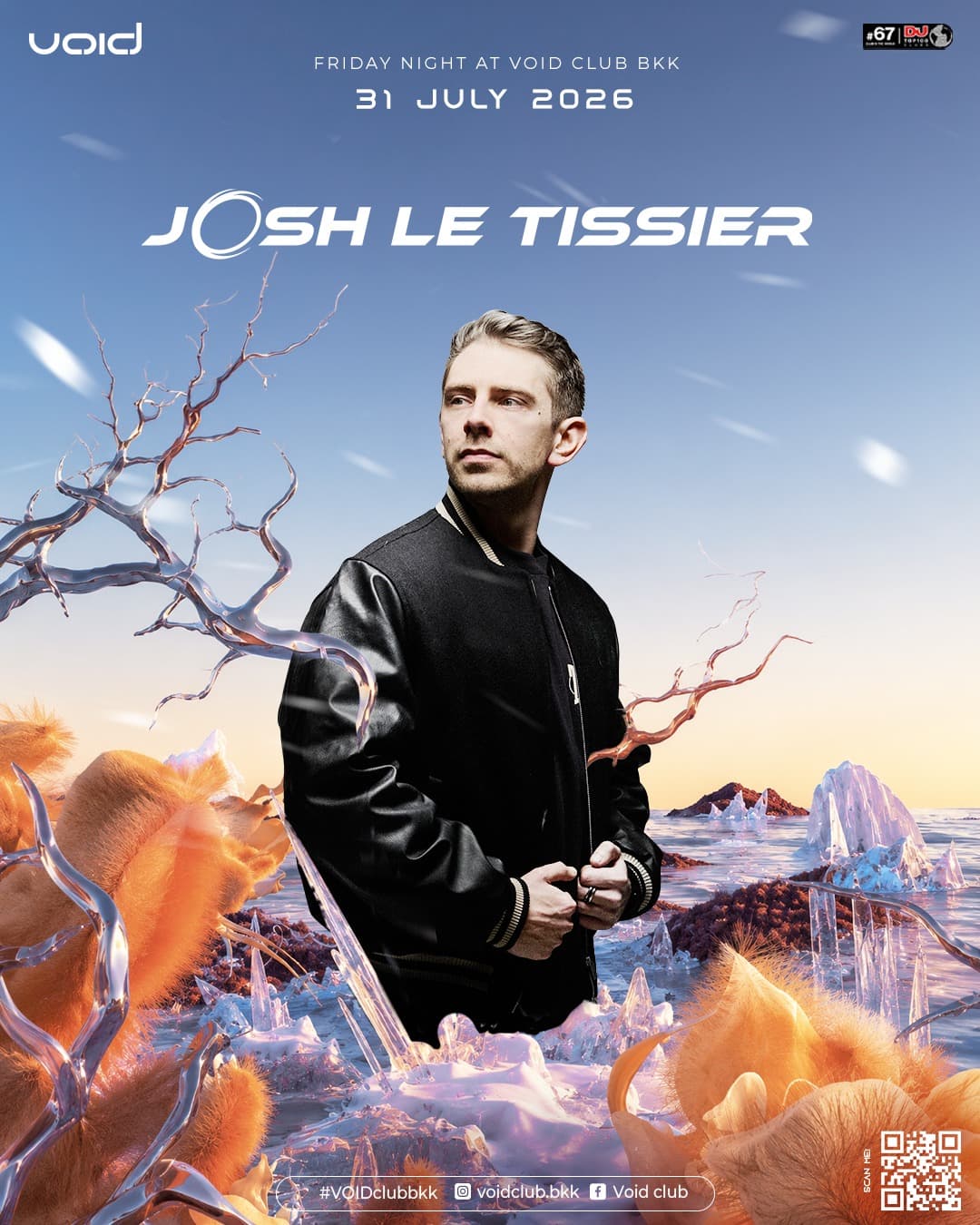 VOID presents – JOSH LE TISSIER flyer