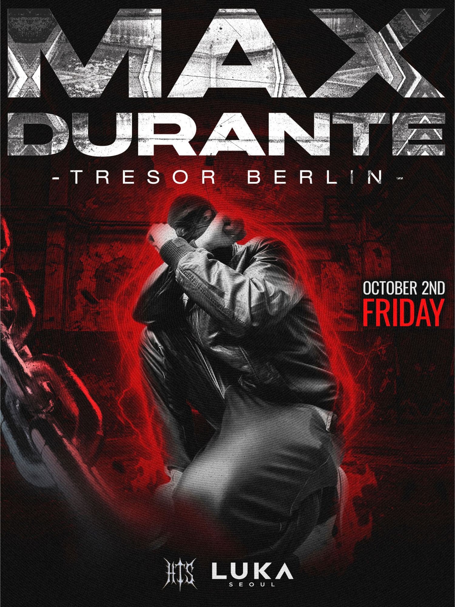 RESIDENT TRESOR BERLIN: MAX DURANTE flyer