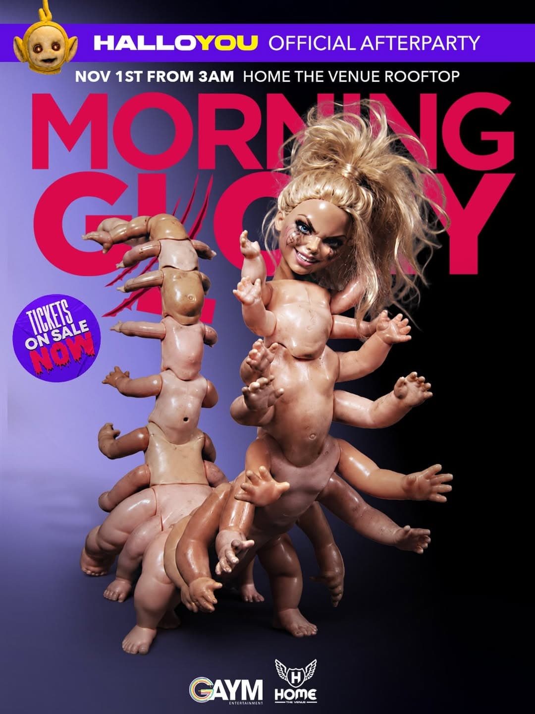 MORNING GLORY HALLOWEEN flyer - image 2 of 2