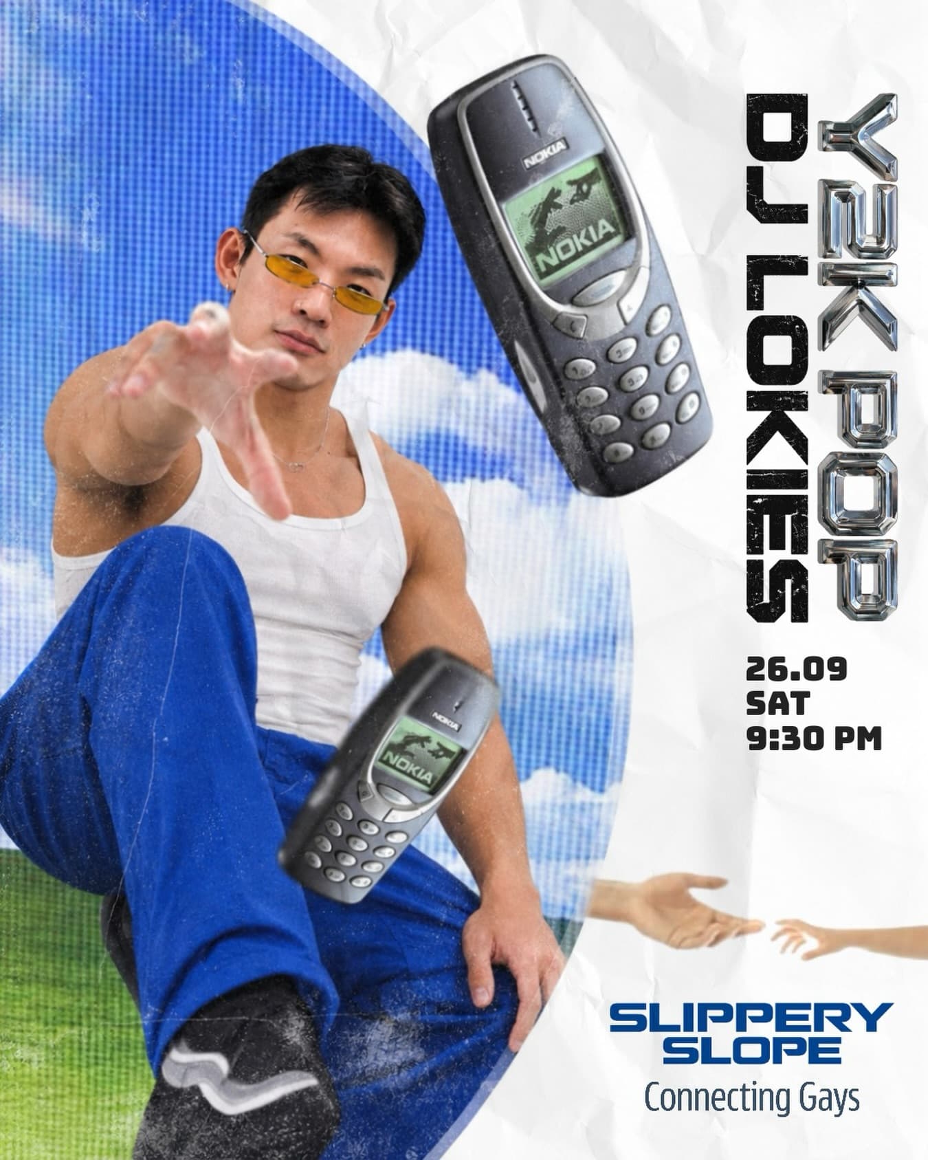 Y2K POP flyer