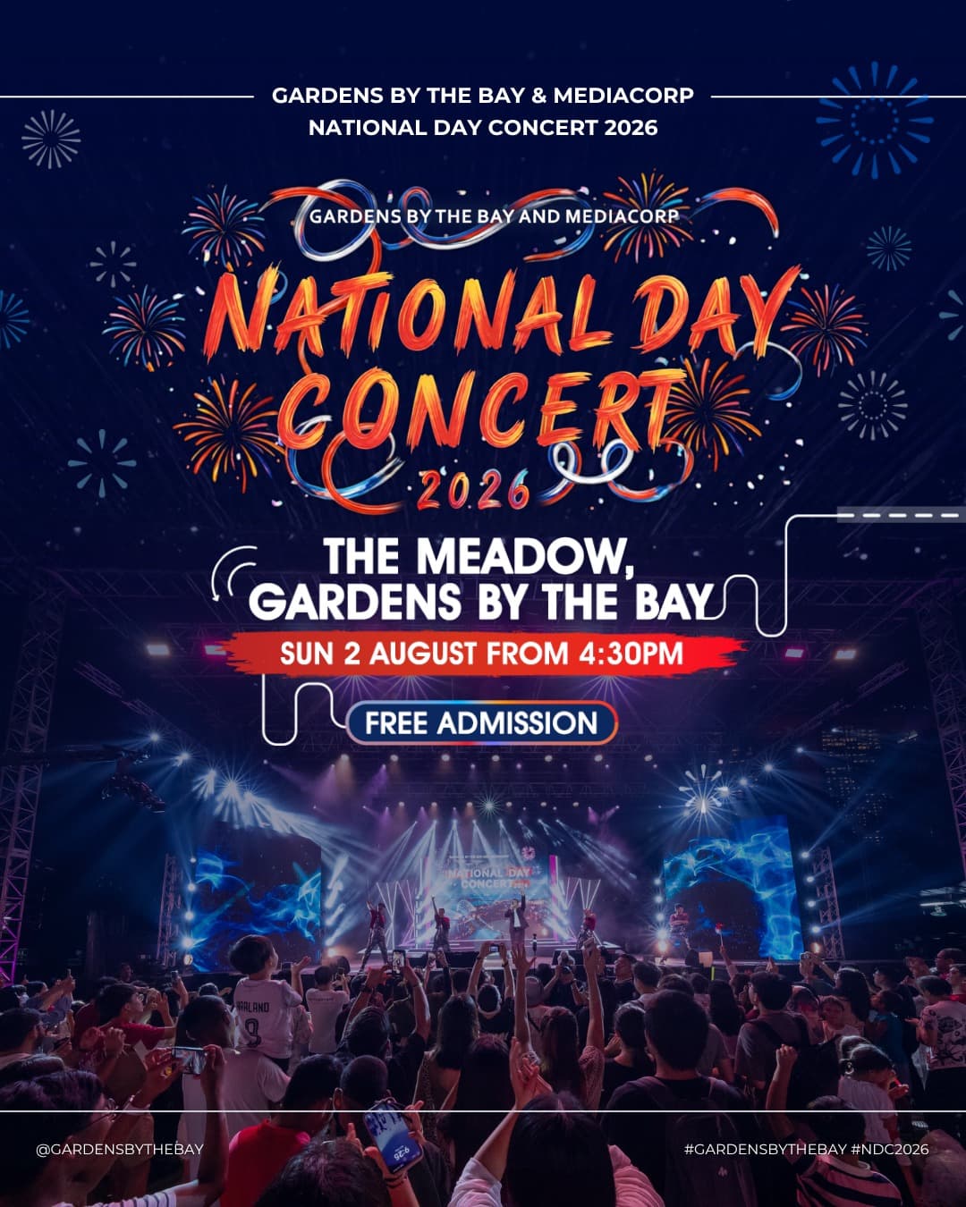 National Day Concert 2026 flyer