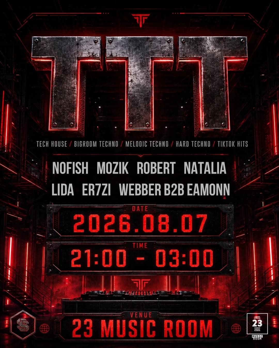 TTT Night flyer