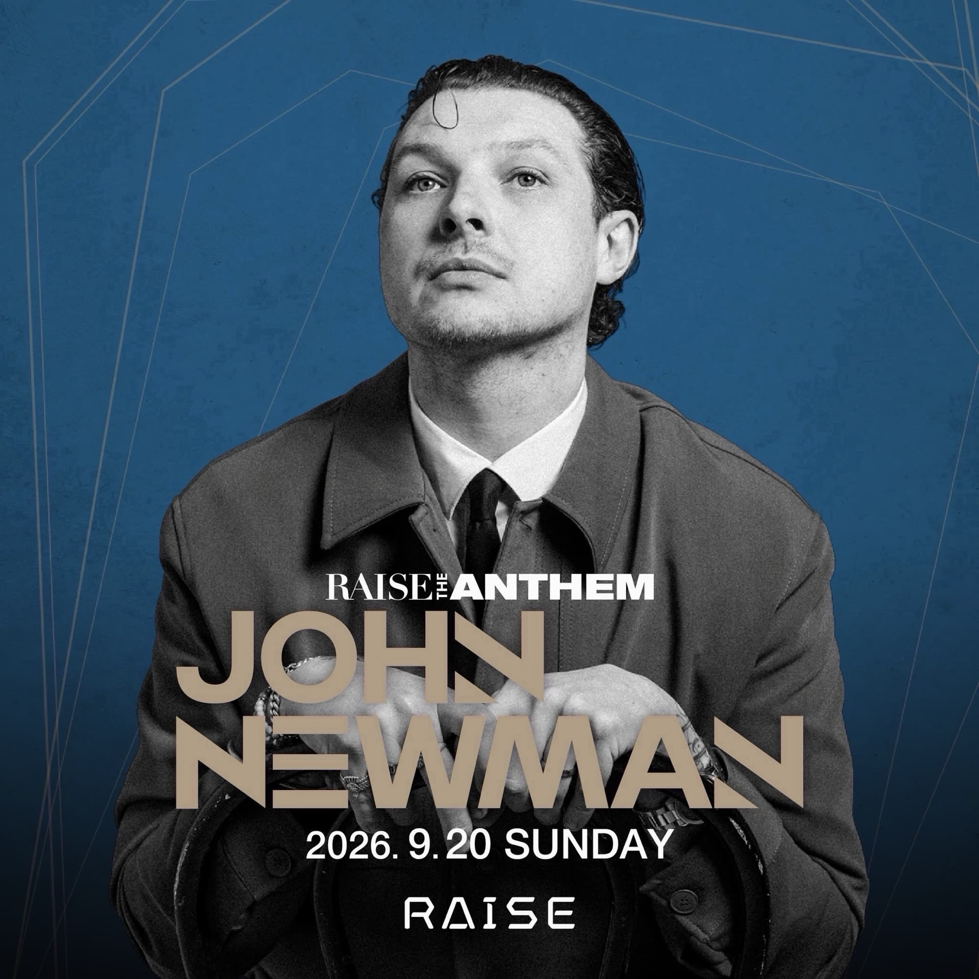 RAISE the ANTHEM feat. JOHN NEWMAN flyer