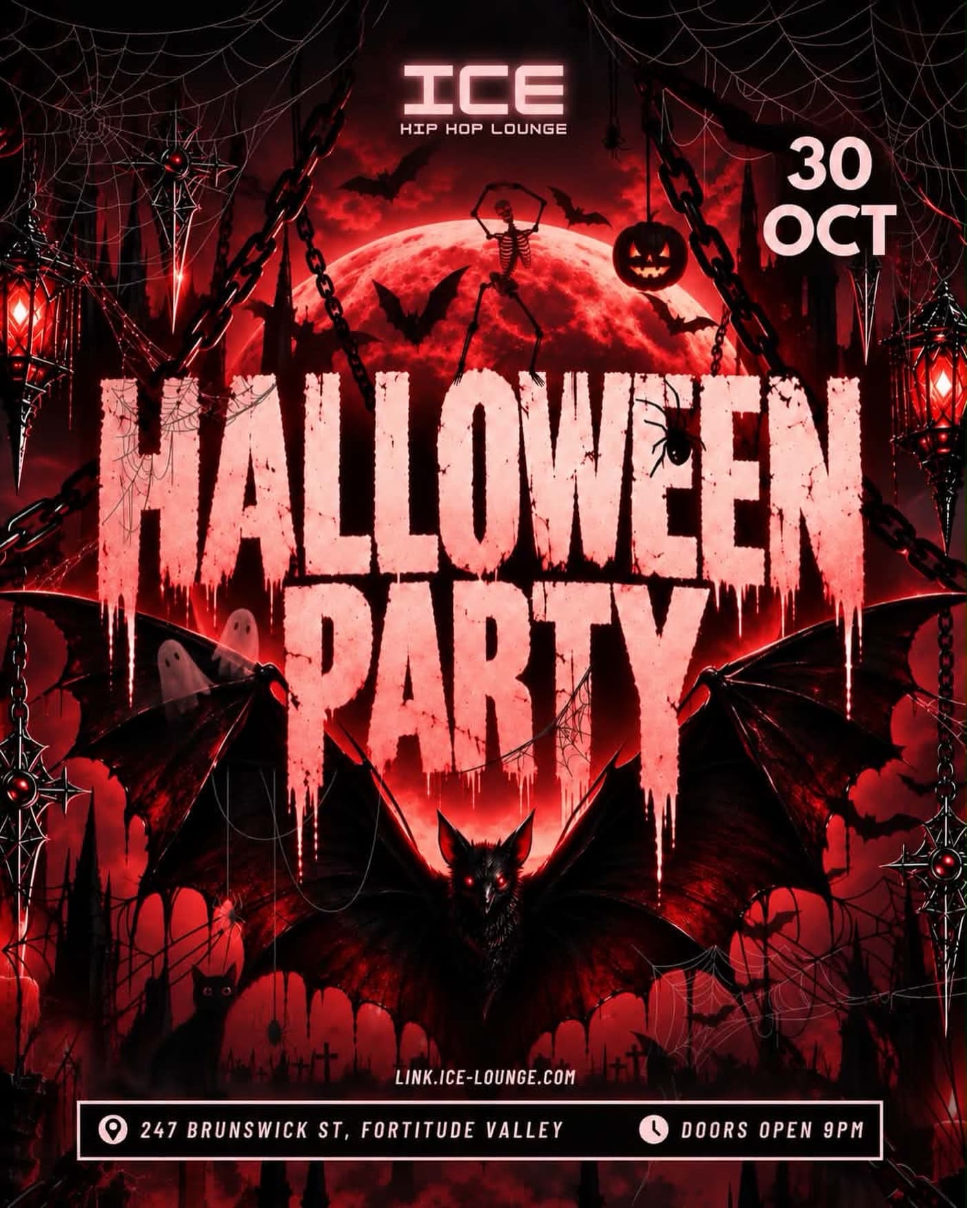 Halloween Party flyer