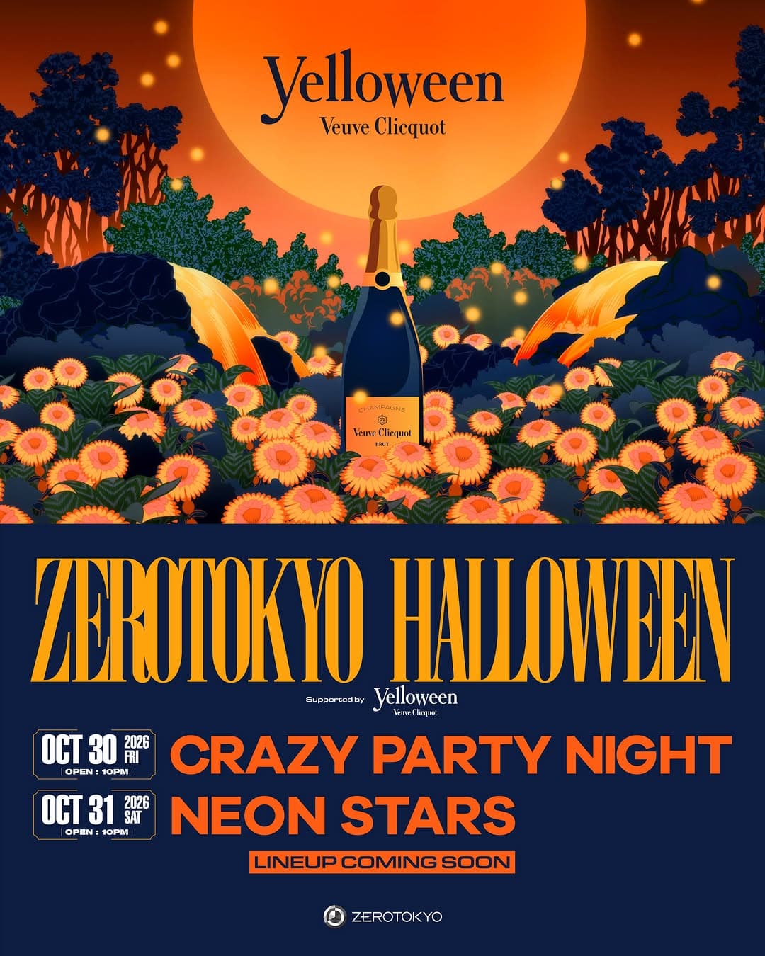 ZEROTOKYO Halloween Day 1: Crazy Party Night flyer - image 3 of 3