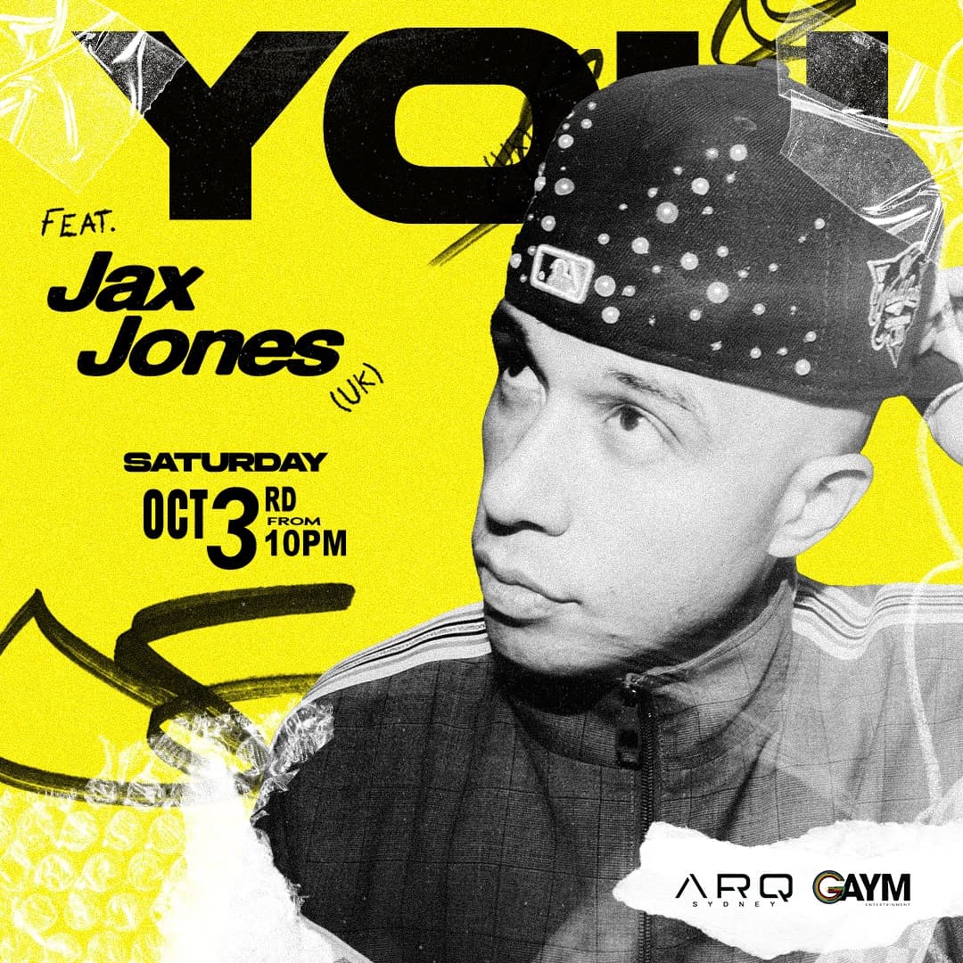 YOU feat. Jax Jones flyer