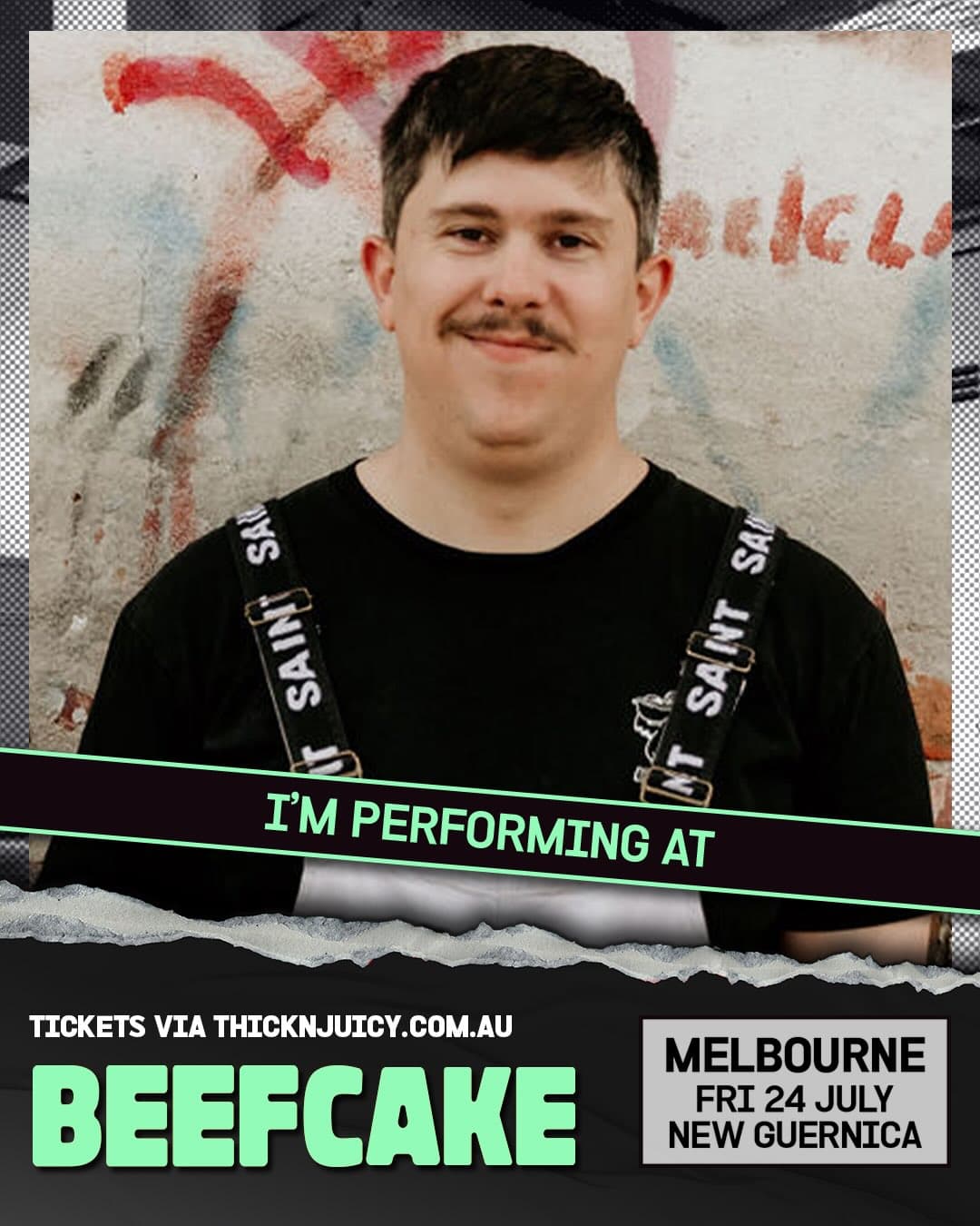 BEEFCAKE • Melbourne flyer - image 7 of 7